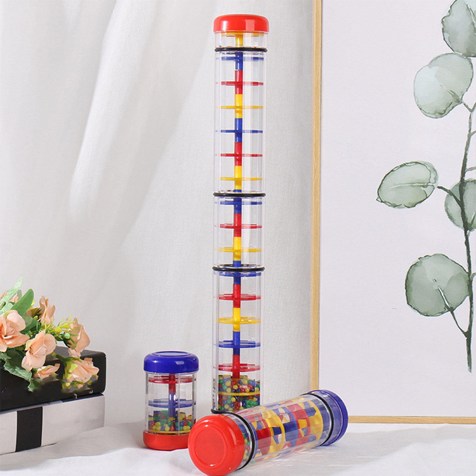 Musical Instrument Youtube - 4Pcs Rain Sound Tube Kids Cognitive