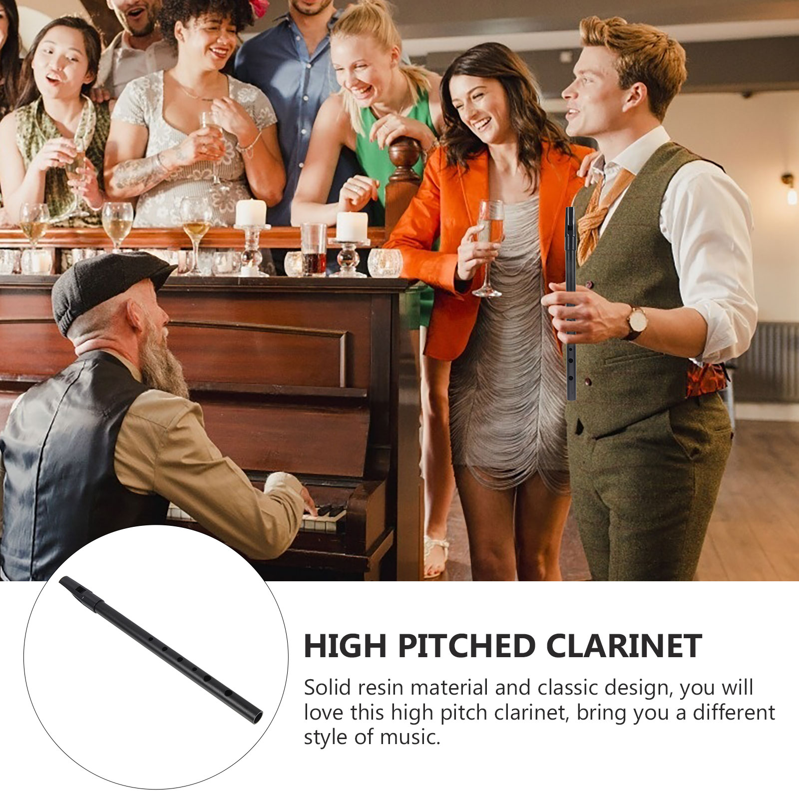 Musical Instrument Recorder - Ireland Clarinet Resin Recorder High Pitch