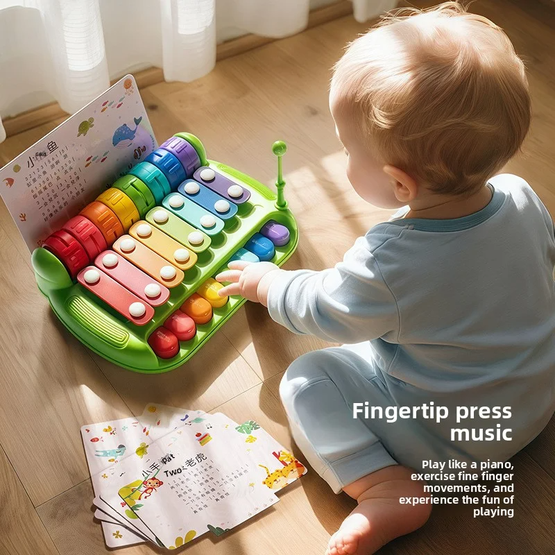 Musical Instrument Glockenspiel - 8 Note Baby Xylophone For 0-12