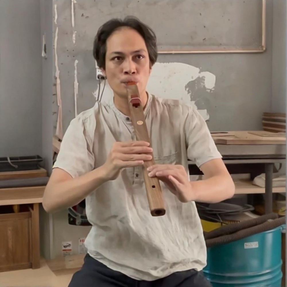 Recorder Baroque Style - B/C/D/E/F Tone Wooden Vertical Flute Portable