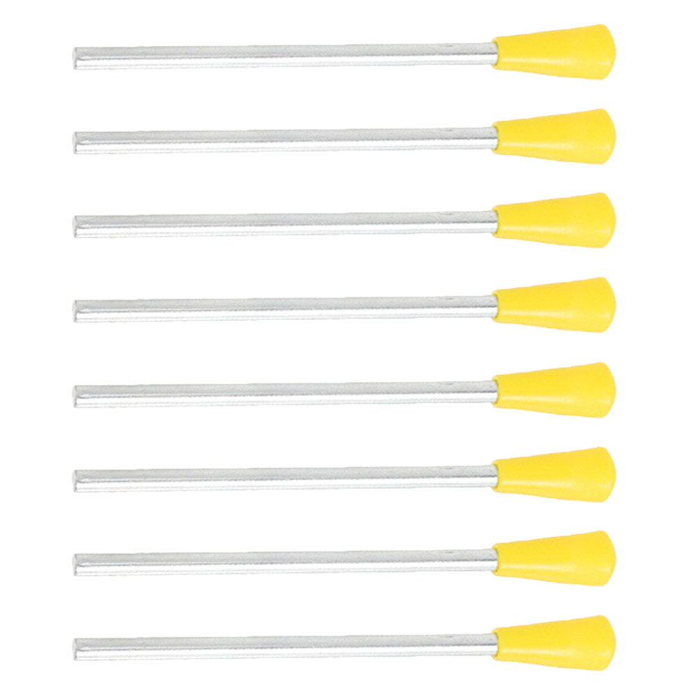 Vibraslap Percussion - 8Pcs Triangle Iron Sticks High Durability
