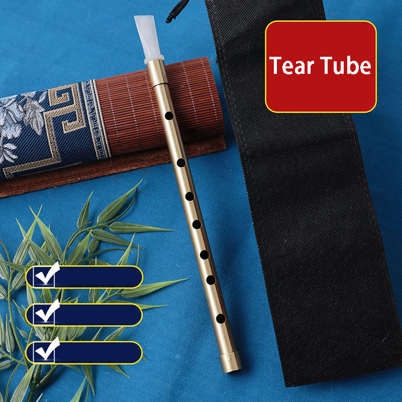 Musical Instrument Youtube - Metal Tear Tube A/G Key Electroplated