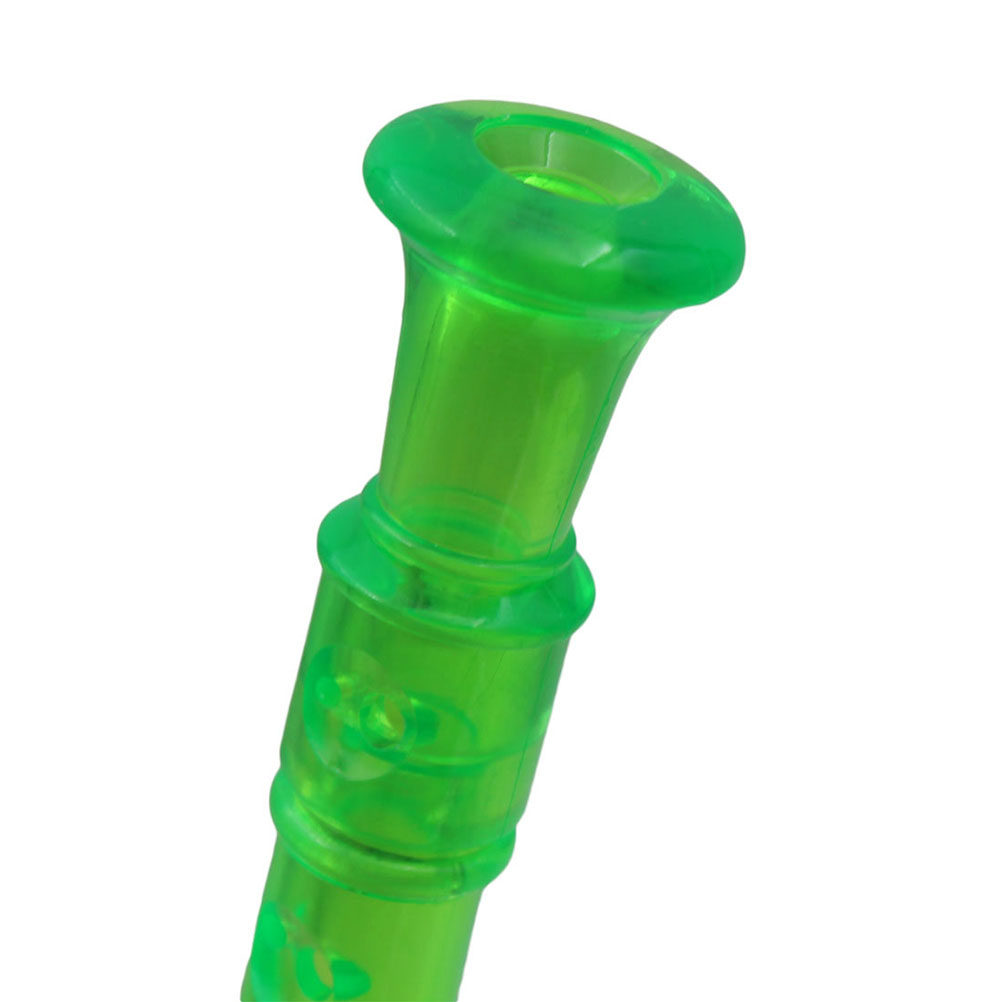 Musical Instrument Recorder - 8 Hole ABS Transparent Green Soprano