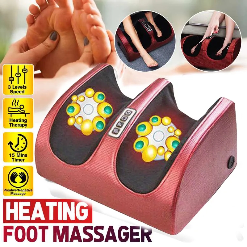 Vibraslap Percussion - Hot Compression Electric Foot Massager Heating