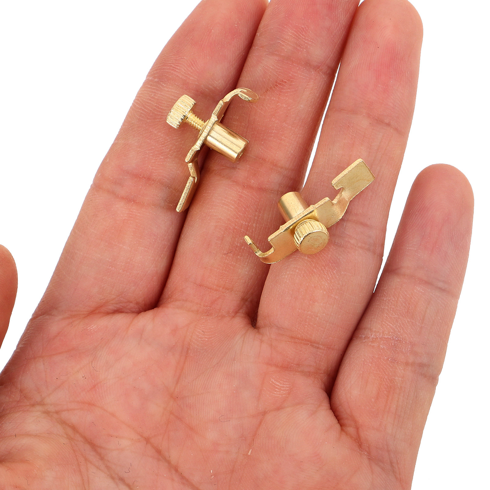 Erhu Violin Chinese - 2Pcs Sturdy Gold-Plated Erhu Mouth Tuners