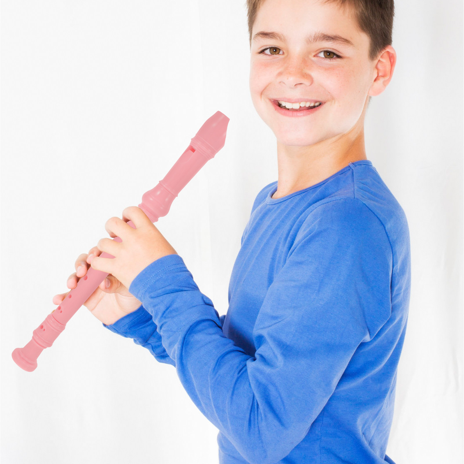 Musical Instrument Recorder - 1Set 8 Holes Soprano Recorder PVC