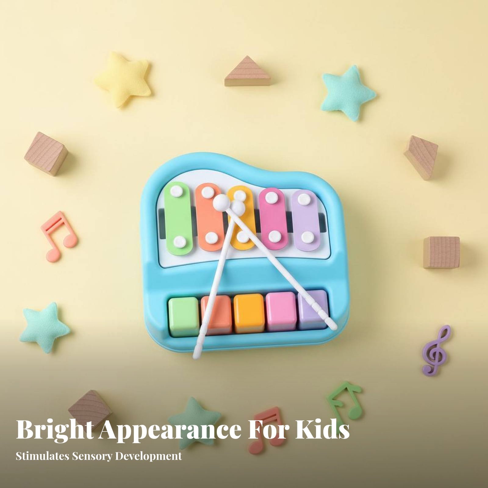 Colorful Hand Knock Piano Colo – обзор и цена Musical Instrument Glockenspiel