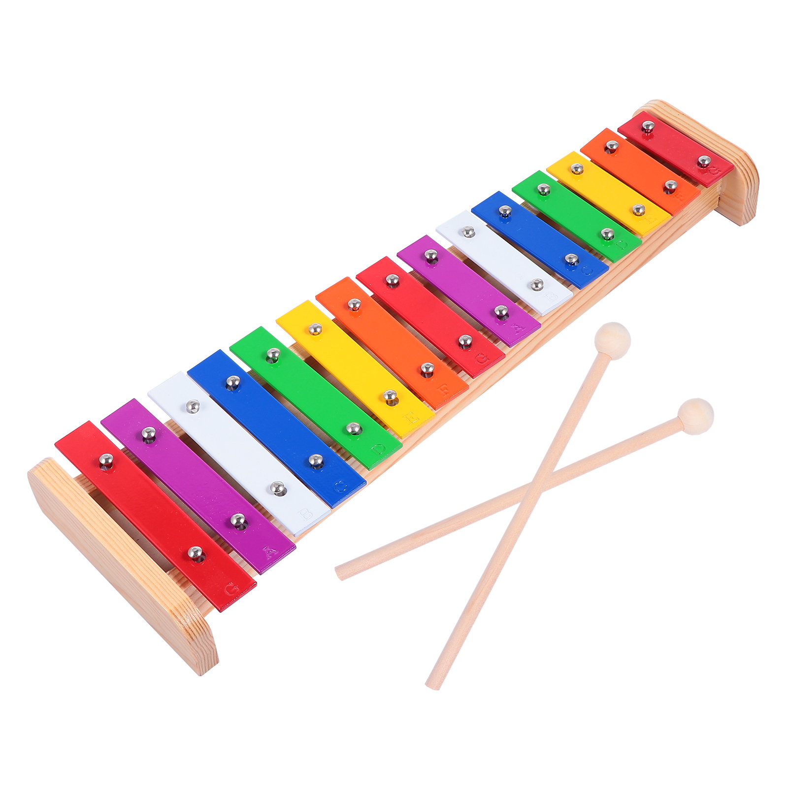15 Keys Xylophone Aluminum Pla – обзор и цена Musical Instrument Glockenspiel