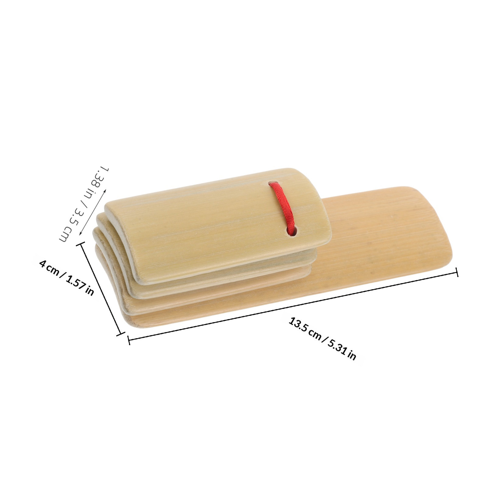 4Pcs Wooden Bamboo Clapper Set – обзор и цена Musical Instrument Clapper