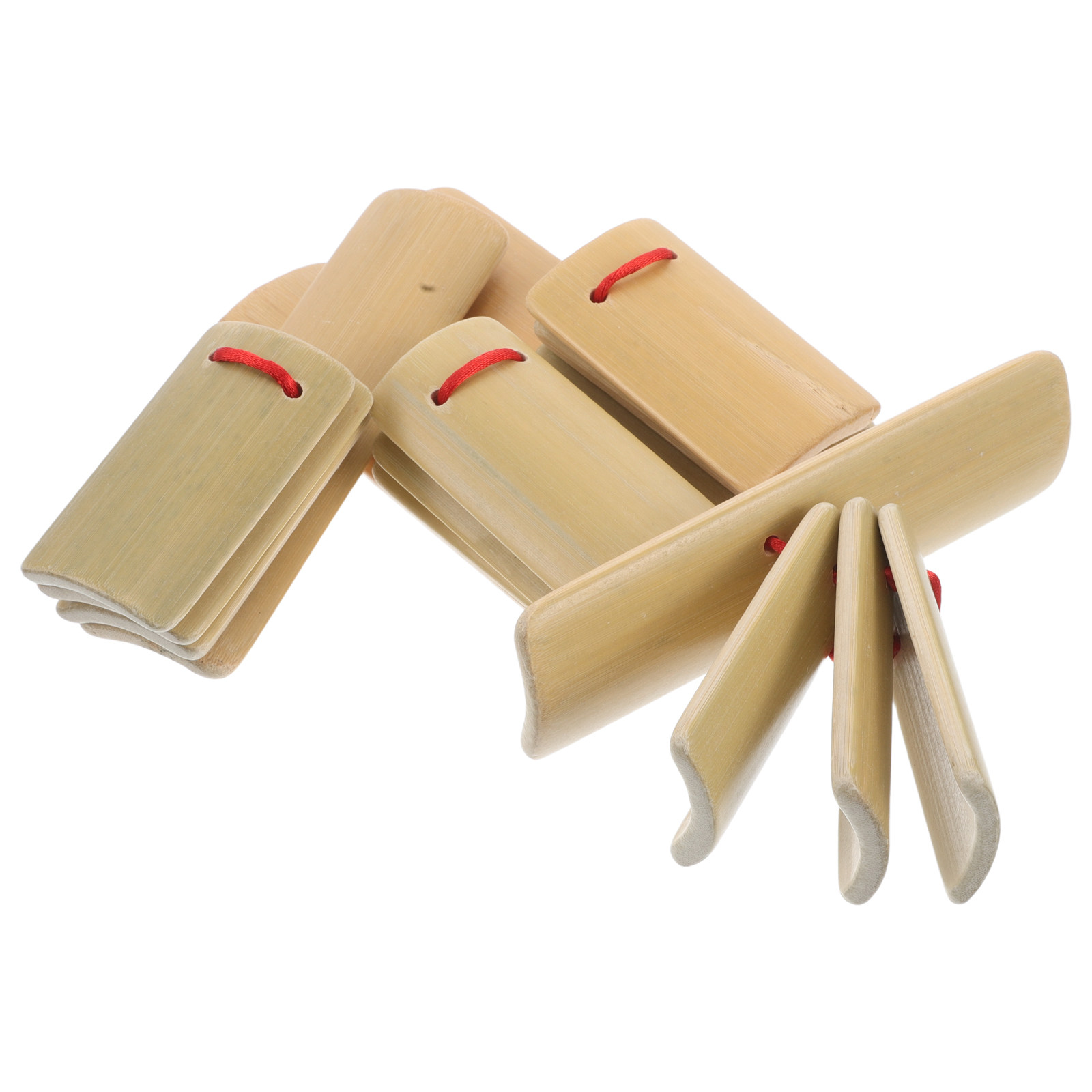 4Pcs Wooden Bamboo Clapper Set – обзор и цена Musical Instrument Clapper