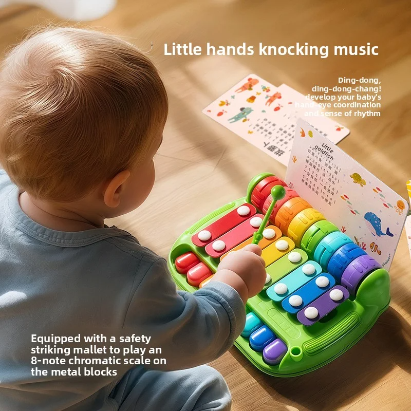 8 Note Baby Xylophone For 0-12 – обзор и цена Musical Instrument Glockenspiel