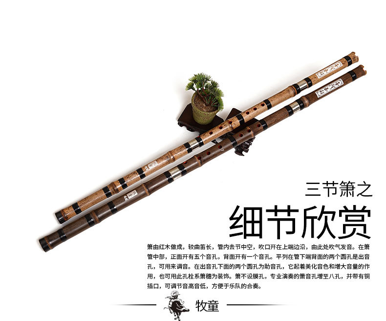 Chinese Bamboo Flauta Xiao Ver – обзор и цена Recorder Baroque Style