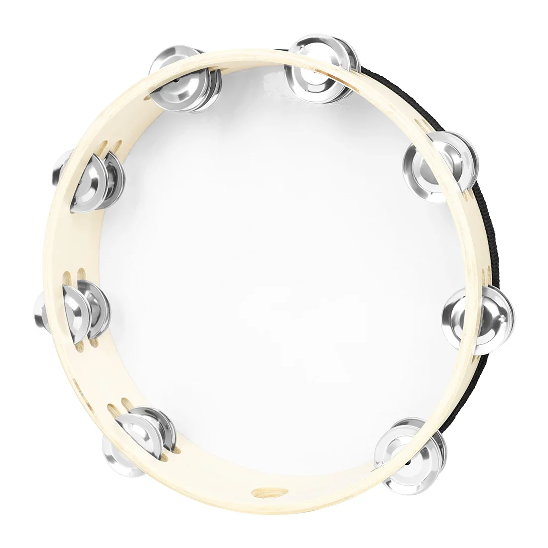 10 Inch Tambourine Wooden Tamb – обзор и цена Musical Instrument With Hand
