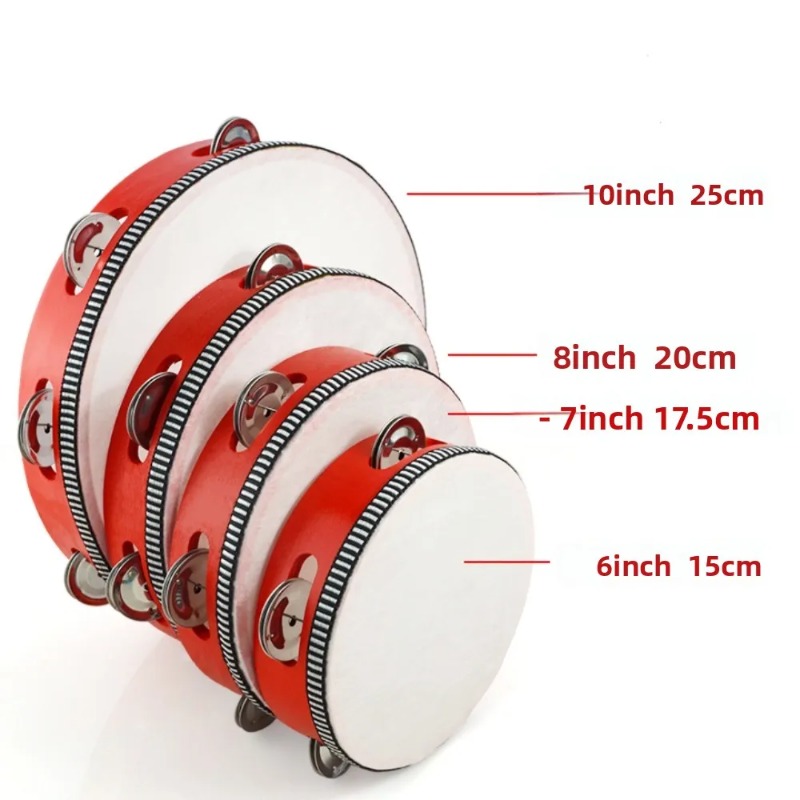 4/6/8/10 Inch Hand Held Drum M – обзор и цена Musical Instrument With Hand