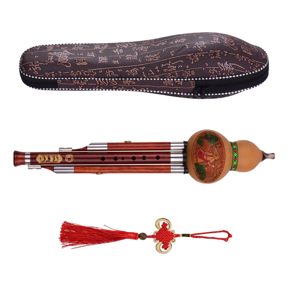 3-Tone C Key Hulusi Gourd Flut – обзор и цена Musical Instrument ____
