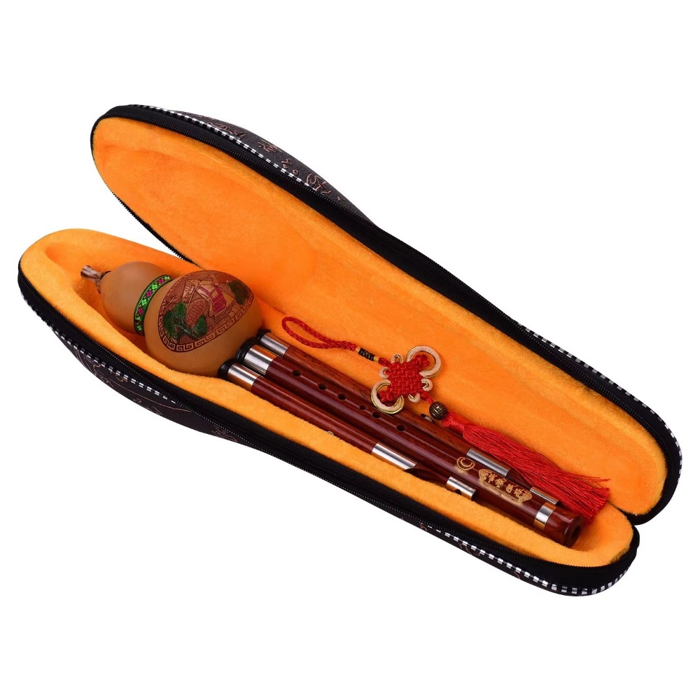3-Tone C Key Hulusi Gourd Flut – обзор и цена Musical Instrument ____