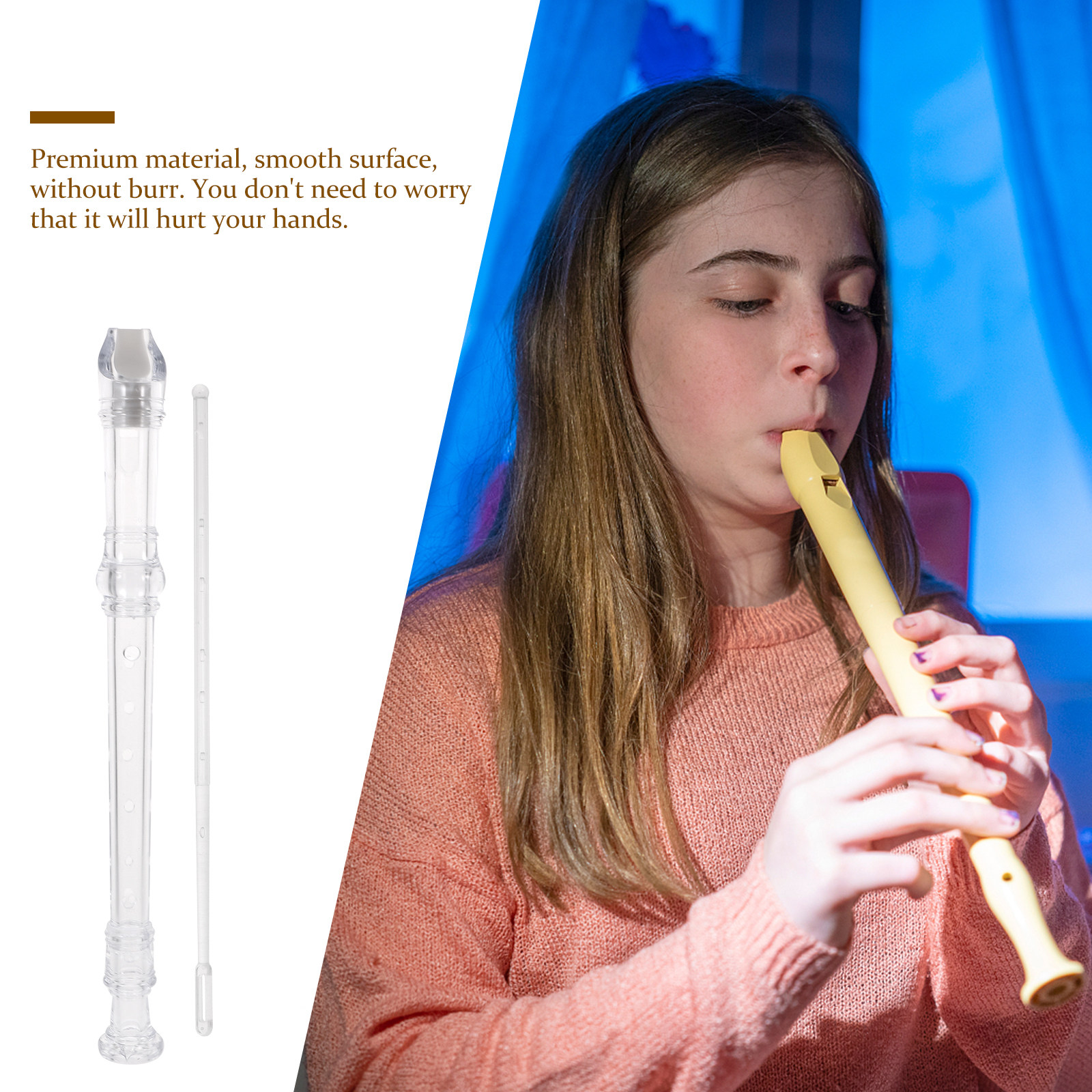 1Set ABS Plastic 8 Hole Flute  – обзор и цена Musical Instrument Recorder