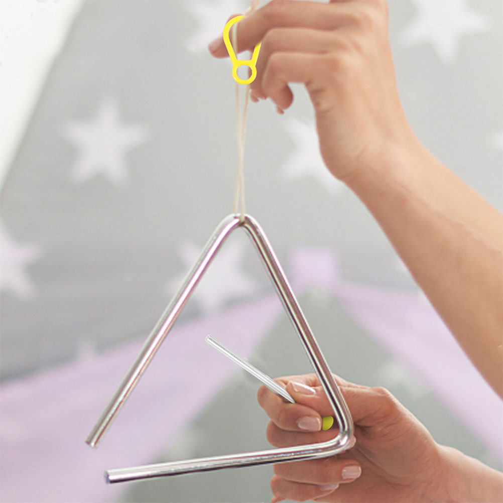 2Pcs Triangle Iron Mallets Sty – обзор и цена Musical Instrument Triangle