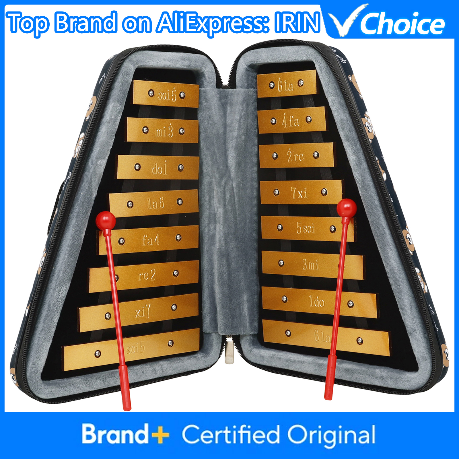 IRIN 16 Note Glockenspiel AF-4 – обзор и цена Musical Instrument Glockenspiel