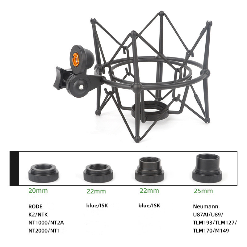 1PC Shock Mount For Condenser  – обзор и цена Musical Instrument Recorder