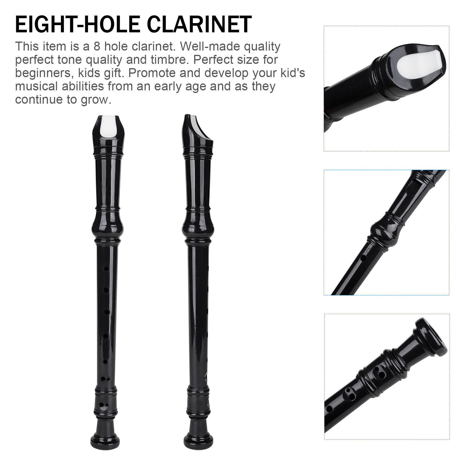 1Set Soprano Recorder 8 Hole C – обзор и цена Musical Instrument Recorder