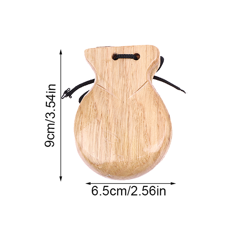 2Pcs Wooden Spanish Castanets  – обзор и цена Musical Instrument Clapper