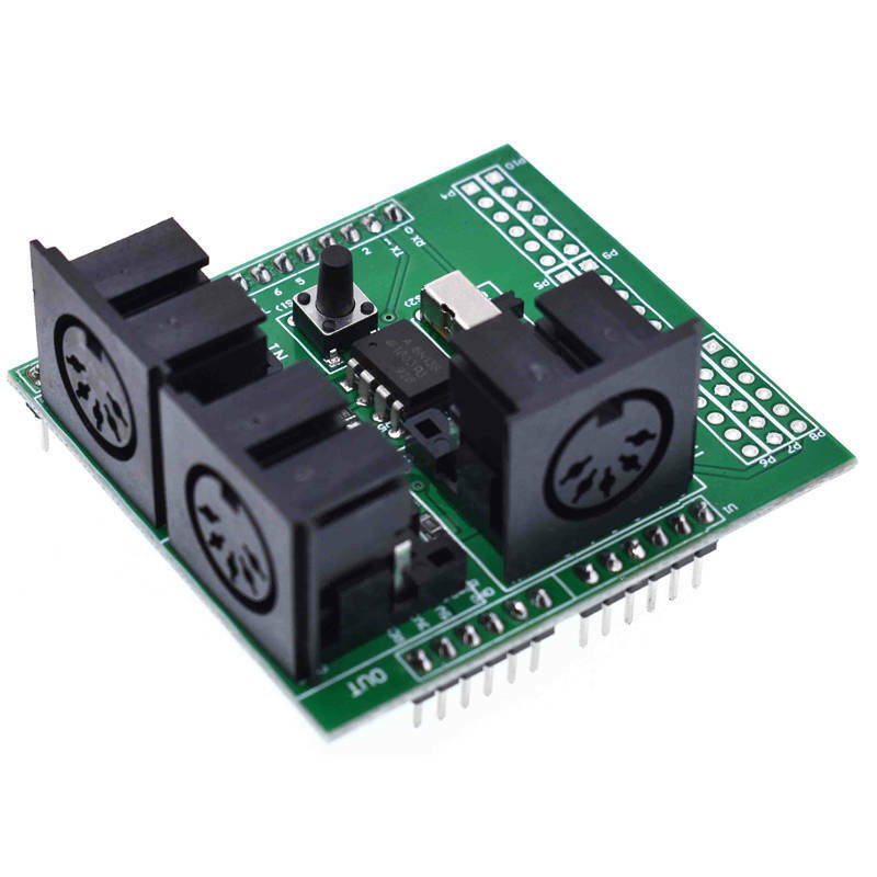 MIDI Shield music adapter boar – обзор и цена Musical Instrument Digital Interface (Midi)