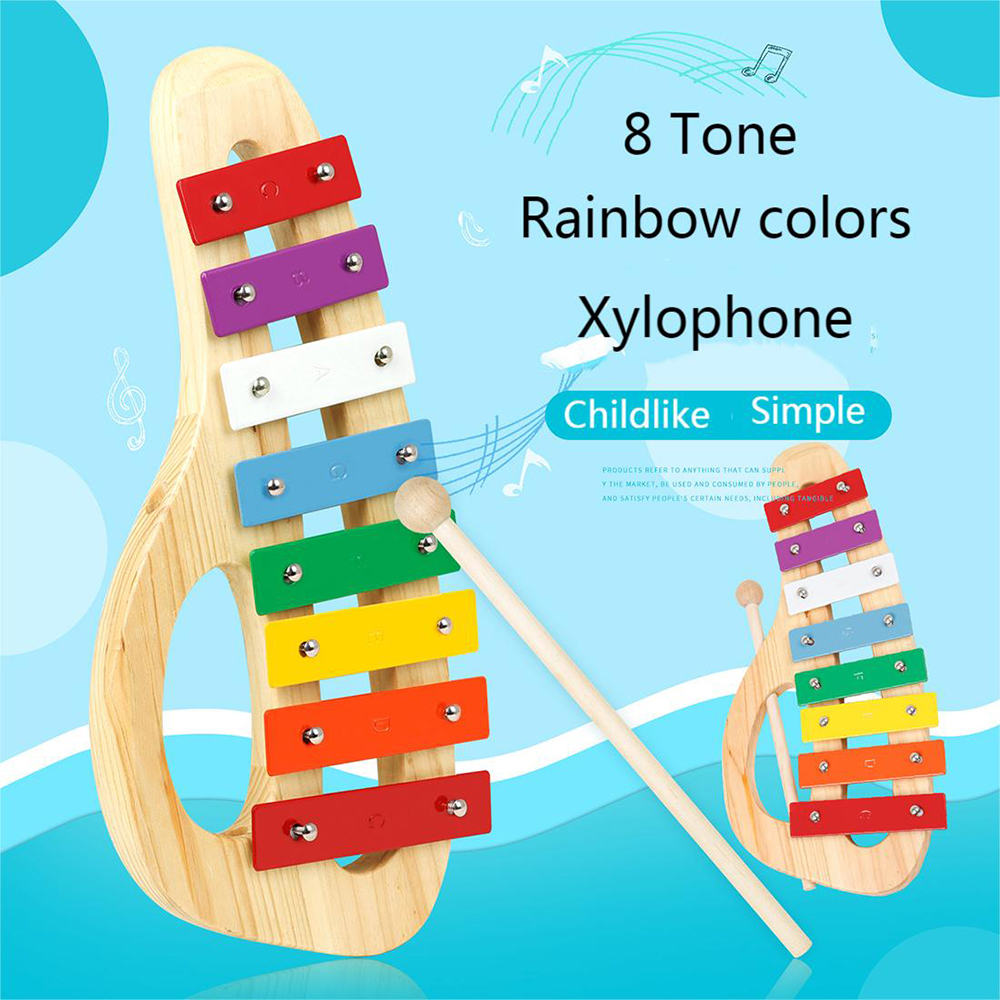 8 Notes Xylophone Orff Musical – обзор и цена Musical Instrument Glockenspiel