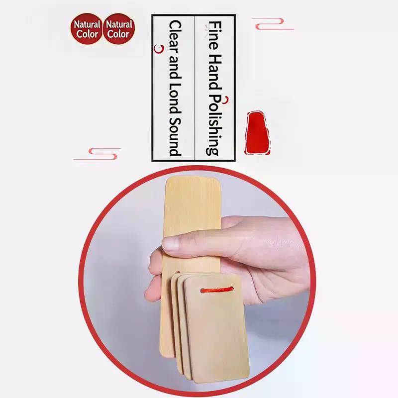 Children Natural Bamboo Small  – обзор и цена Musical Instrument Clapper