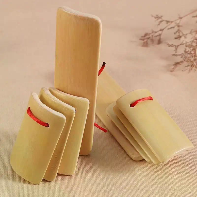 Children Natural Bamboo Small  – обзор и цена Musical Instrument Clapper