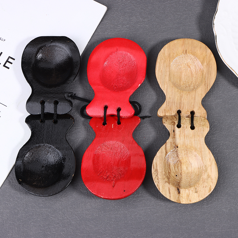 2Pcs Wooden Spanish Castanets  – обзор и цена Musical Instrument Clapper