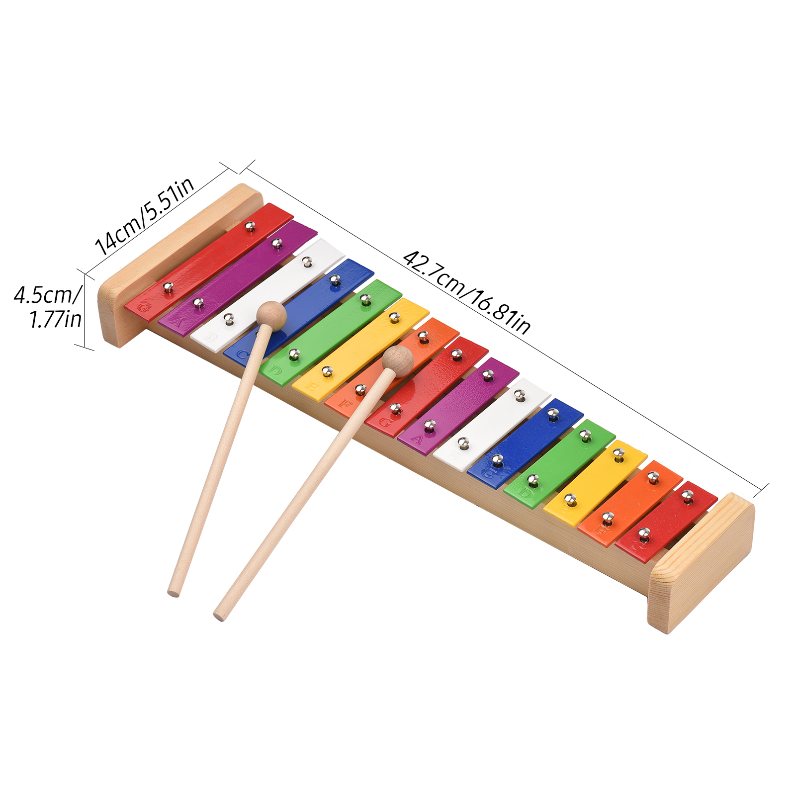 15 Note Glockenspiel Xylophone – обзор и цена Musical Instrument Glockenspiel