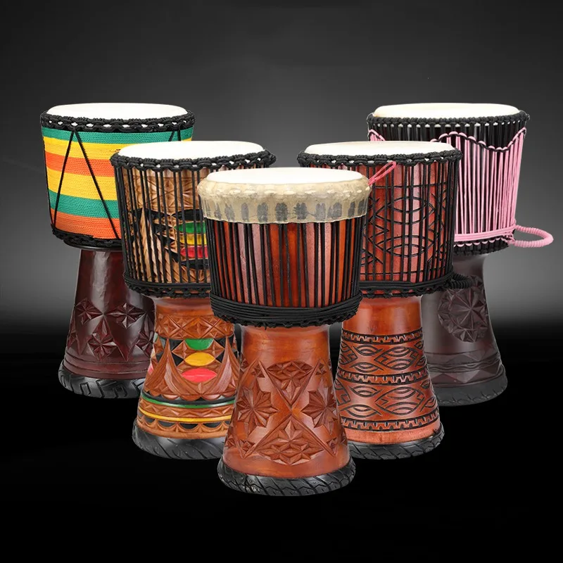 12 Inch Djembe Mahogany Africa – обзор и цена Musical Instrument Djembe