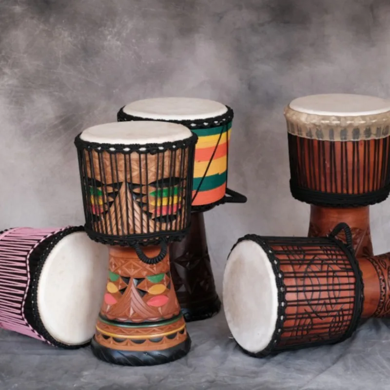 12 Inch Djembe Mahogany Africa – обзор и цена Musical Instrument Djembe