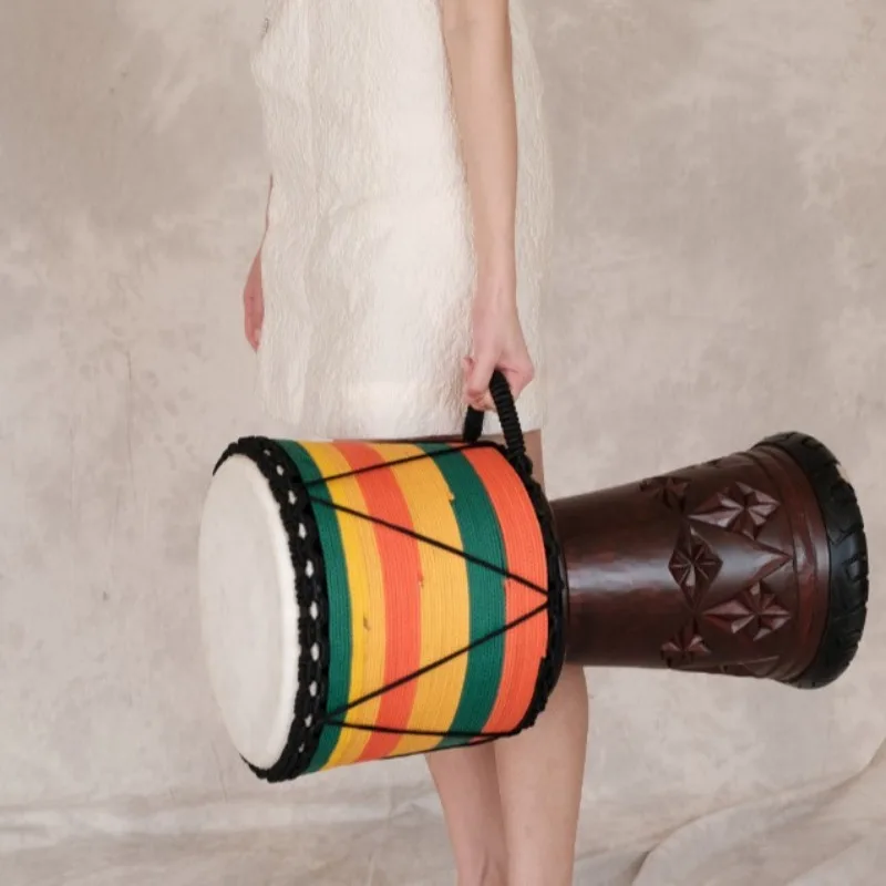 12 Inch Djembe Mahogany Africa – обзор и цена Musical Instrument Djembe