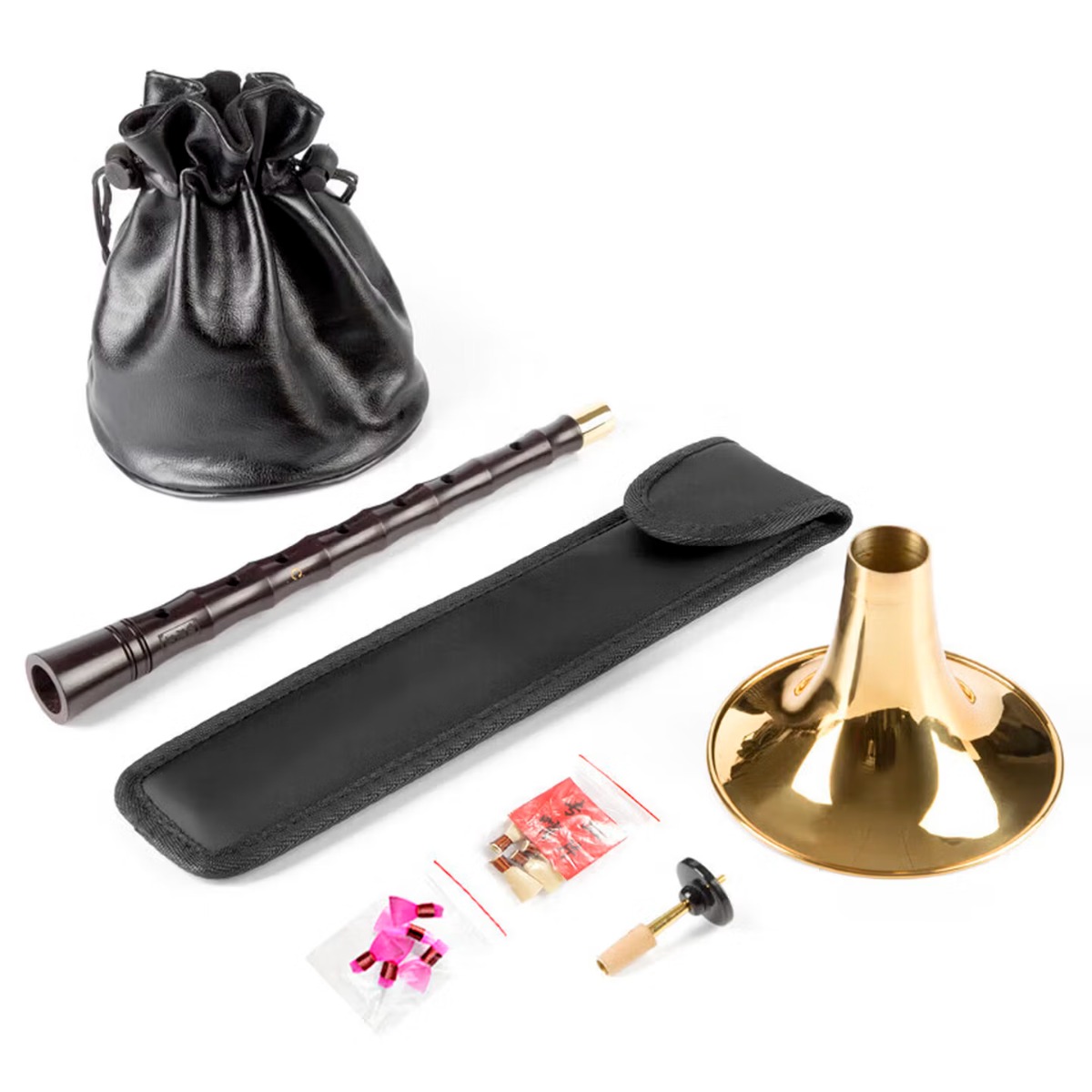 Ebony Wood Suona Horn D Key Co – обзор и цена Musical Instrument ____