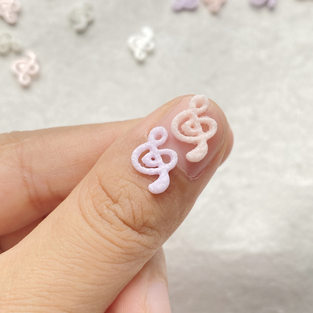50pcs Mix Resin Mini Pink Musi – обзор и цена Musical Instrument Symbols