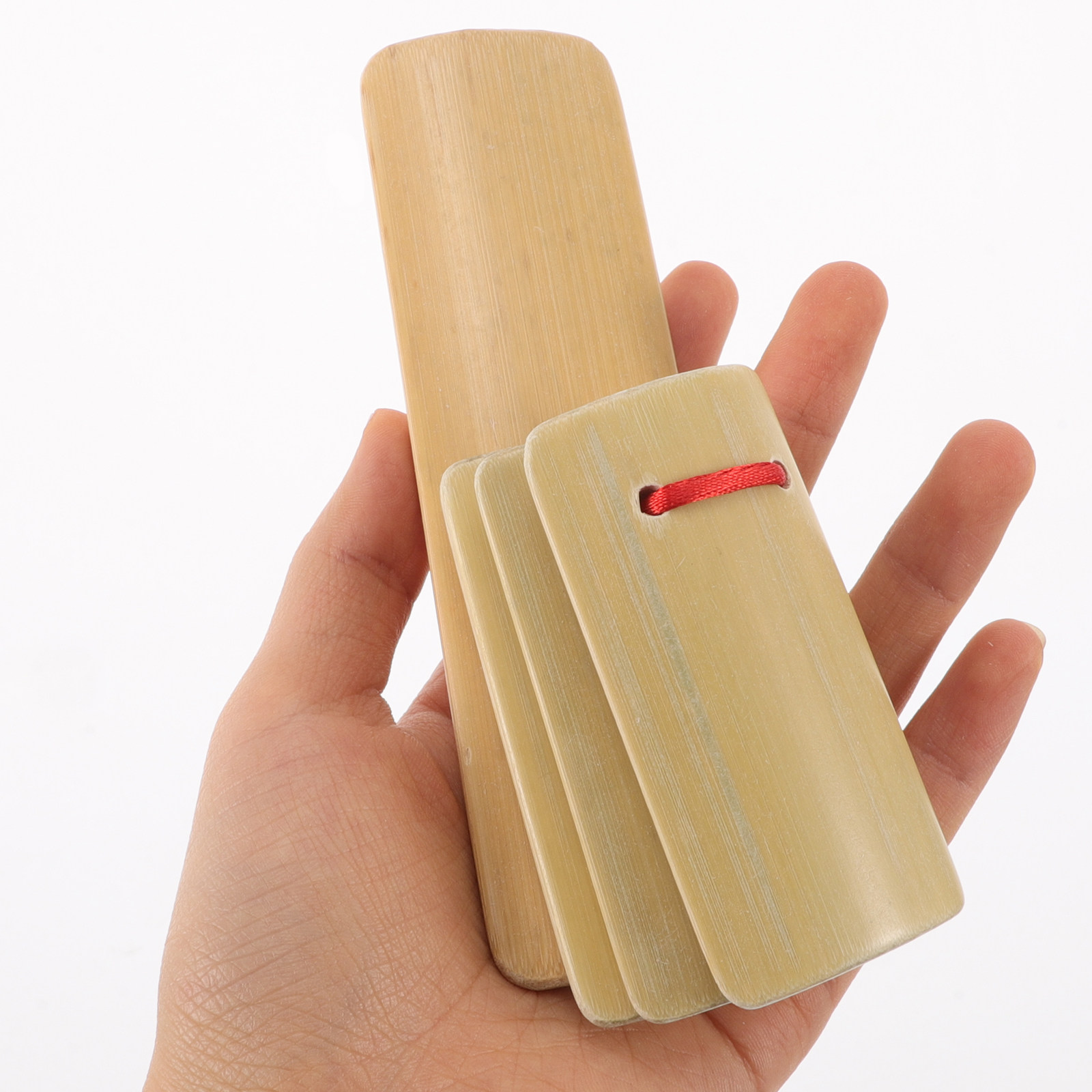 4Pcs Bamboo Clappers Kids Kuai – обзор и цена Musical Instrument Clapper