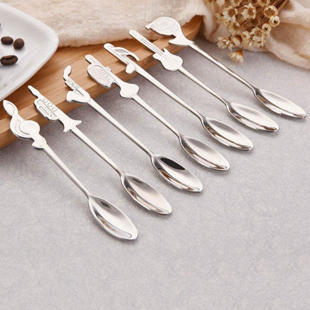 1pc Stainless Steel Coffee Tea – обзор и цена Musical Instrument Symbols