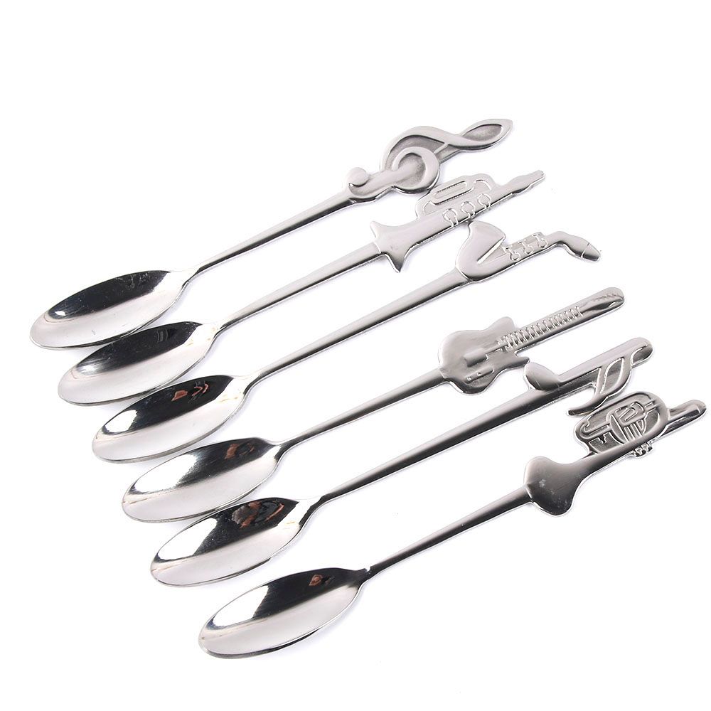 1pc Stainless Steel Coffee Tea – обзор и цена Musical Instrument Symbols