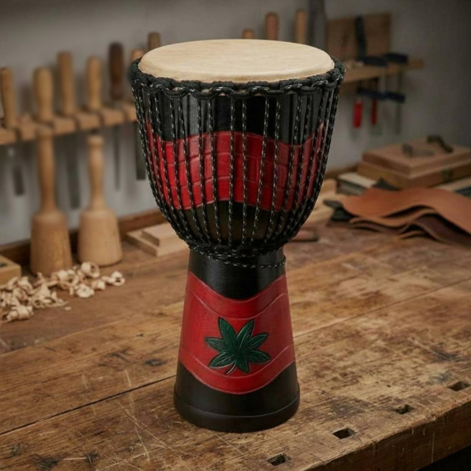 Djembe Drum Natural Drumhead R – обзор и цена Musical Instrument Djembe