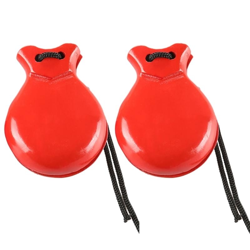 2Pcs Traditional Castanet Wood – обзор и цена Musical Instrument Clapper
