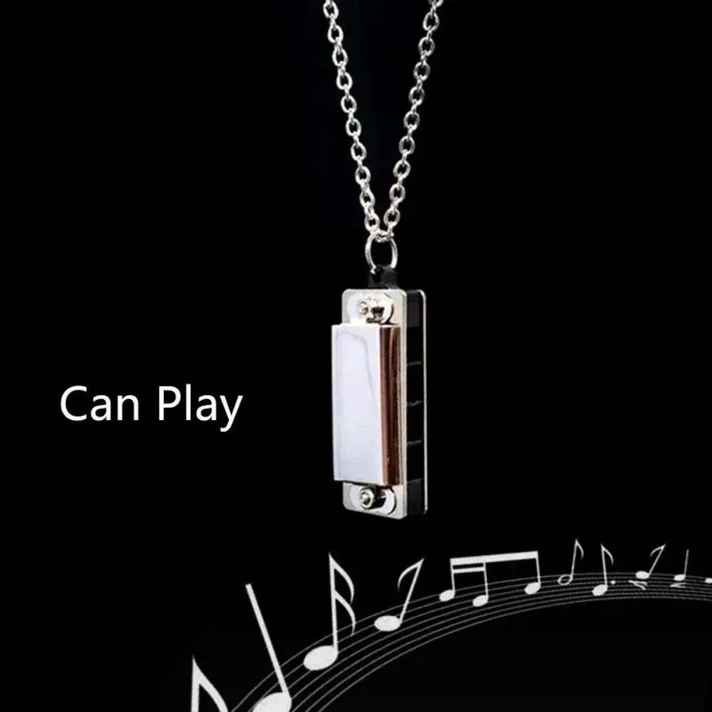 Mini Harmonica Necklace Men an – обзор и цена Musical Instrument You Blow