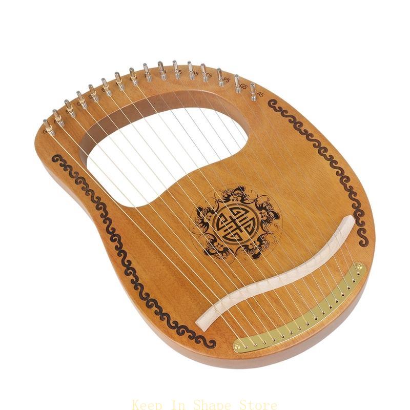 U1JC 16 String Lyre Harp, Lyre – обзор и цена Musical Instrument Symbols