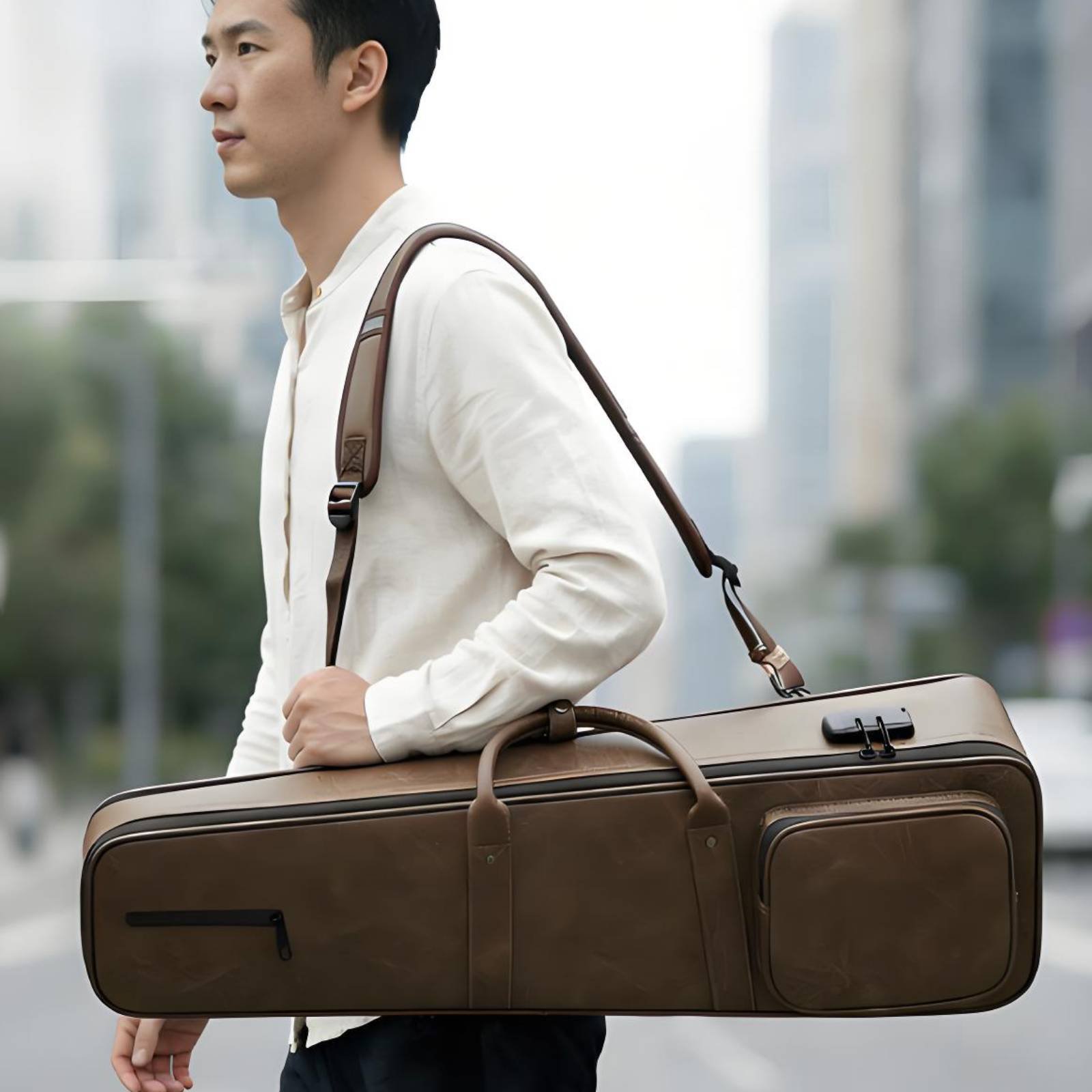 Erhu Case PU Leather Erhu Bag  – обзор и цена Erhu Violin Chinese