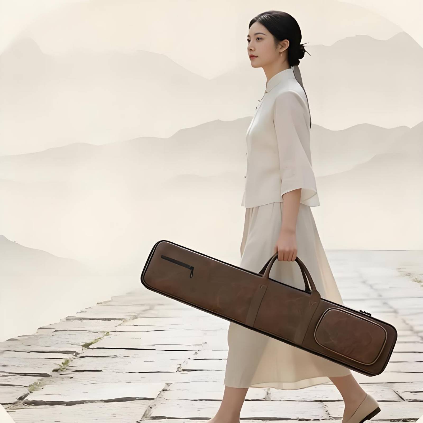 Erhu Case PU Leather Erhu Bag  – обзор и цена Erhu Violin Chinese