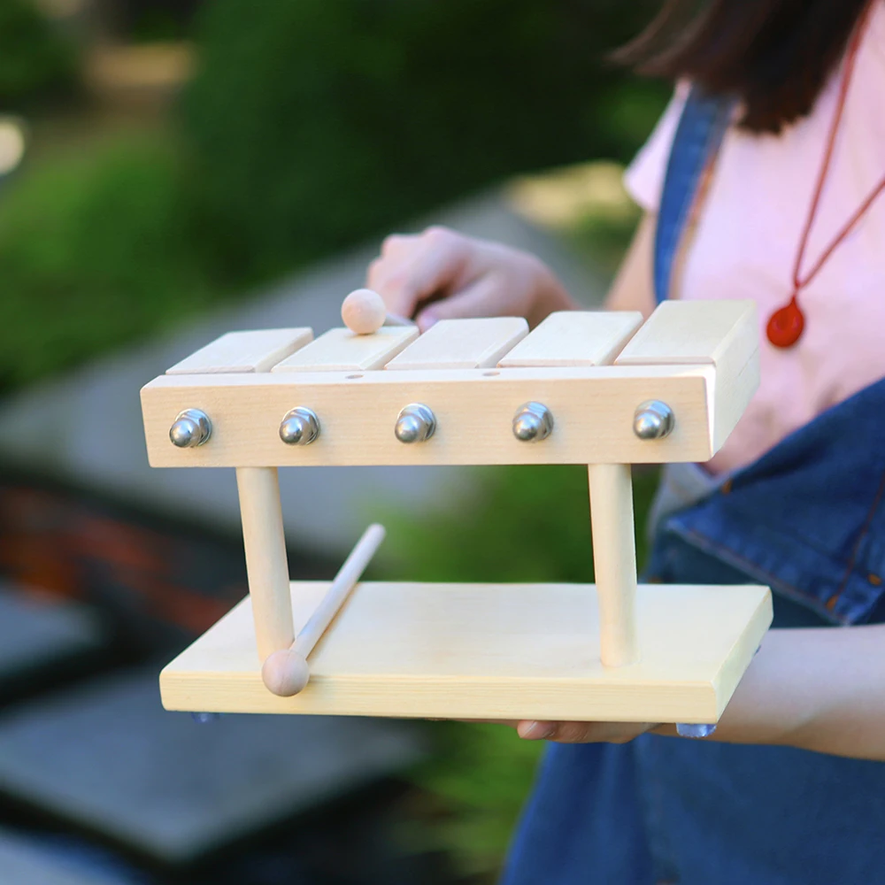 5 Tone Xylophone Orff Musical  – обзор и цена Musical Instrument Clapper