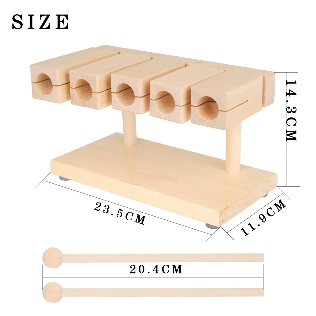 IRIN Orff Clappers Wooden Fish – обзор и цена Musical Instrument Clapper