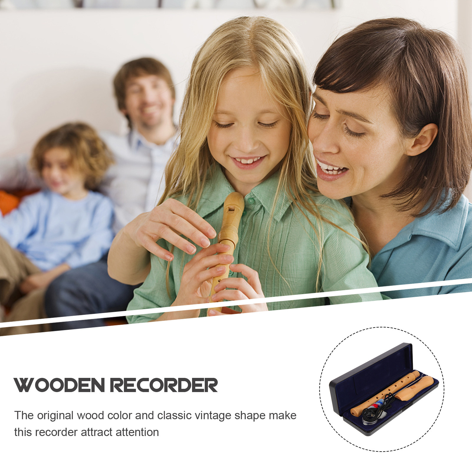 1Set German-Style 8-Hole Recor – обзор и цена Musical Instrument Recorder