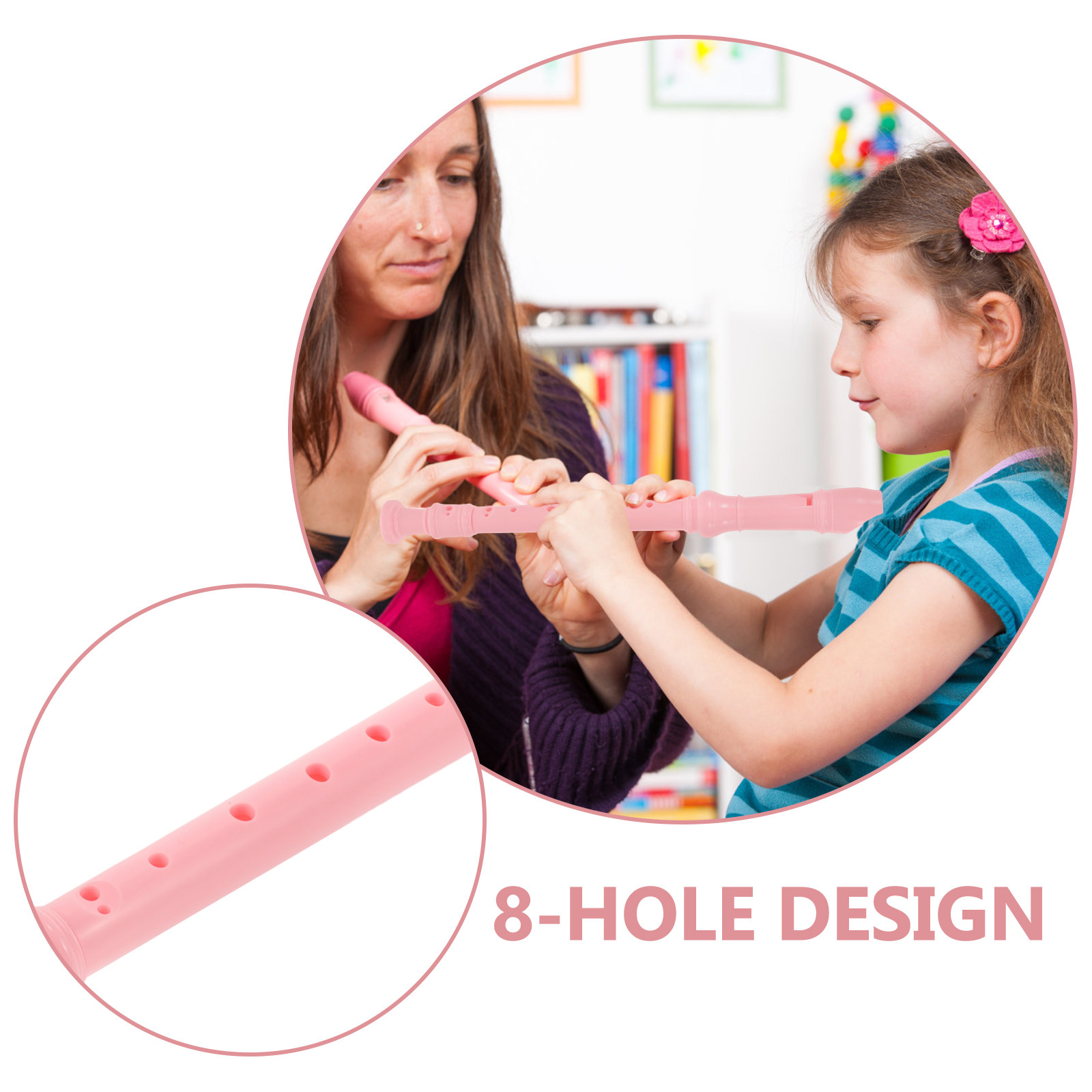 1Set 8 Holes Soprano Recorder  – обзор и цена Musical Instrument Recorder
